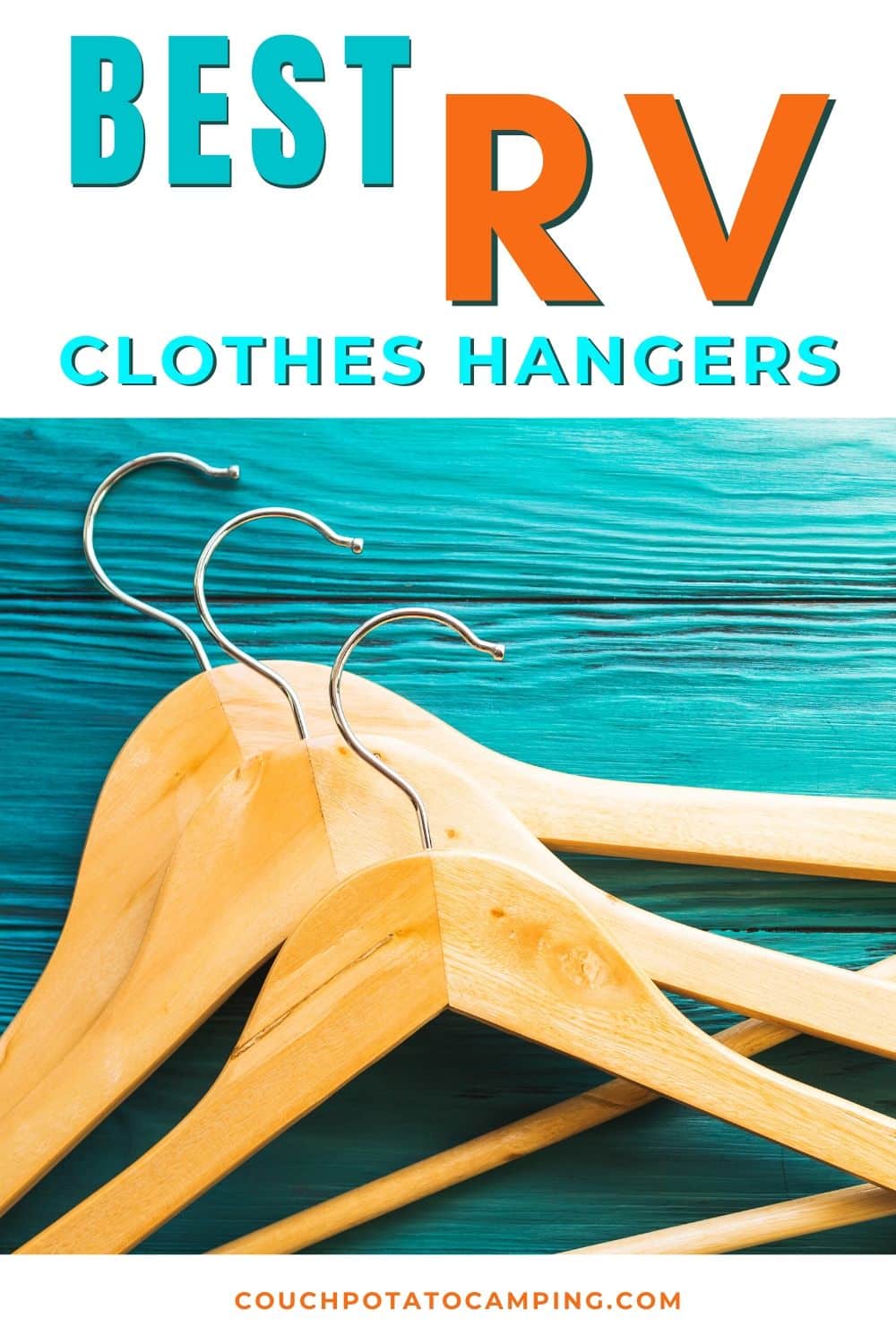 Best RV Clothes Hangers Space Saving, NonSlipping Couch Potato Camping