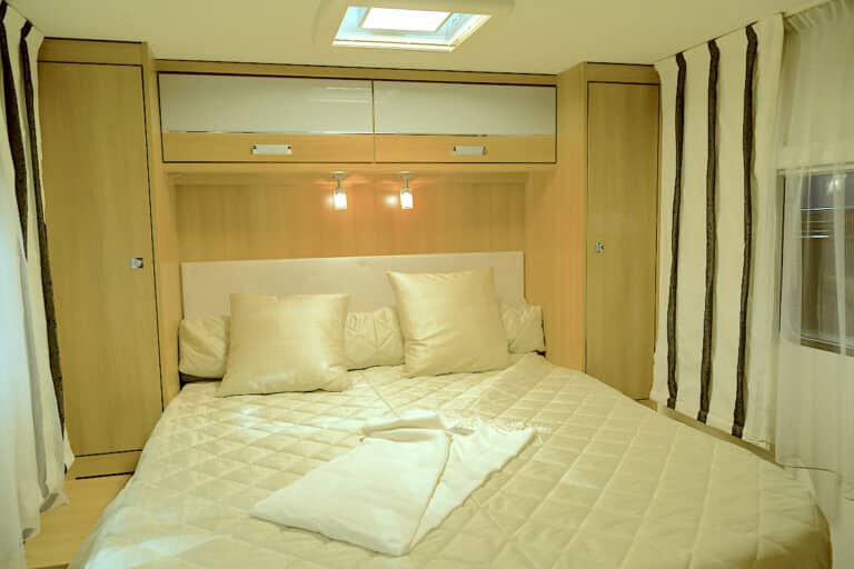 RV Bedroom Interior