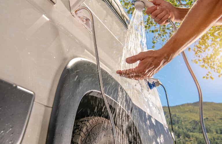 RV Outdoor Shower