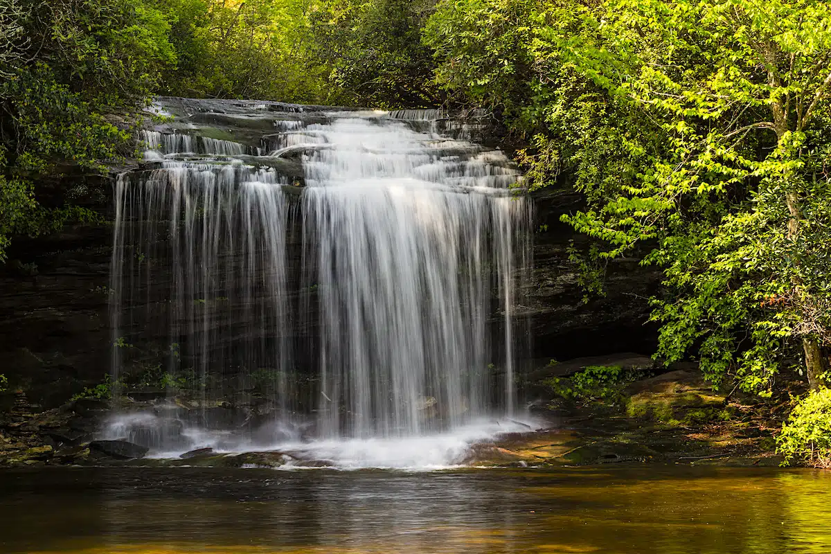 Nantahala National Forest Schoolhouse Falls