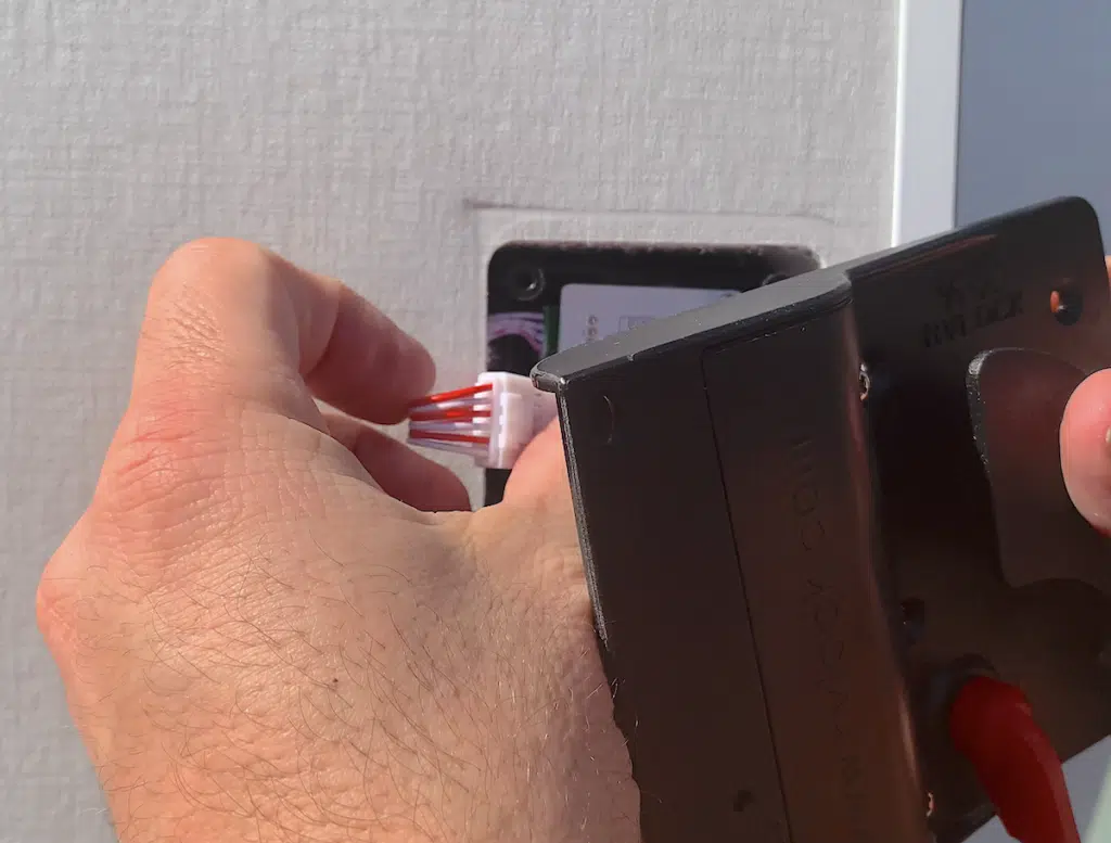 RV Lock Installation Step 2B