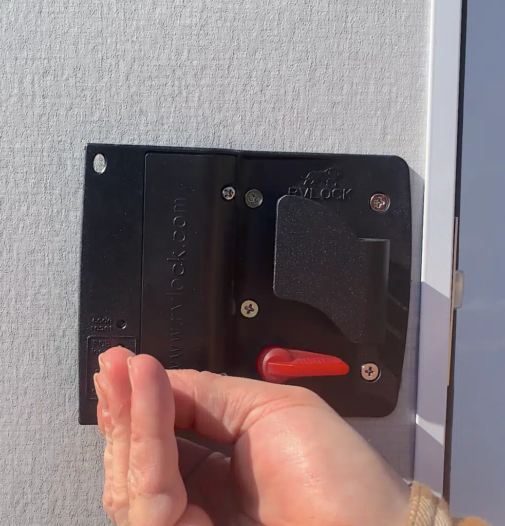 RV Lock Installation Step 7