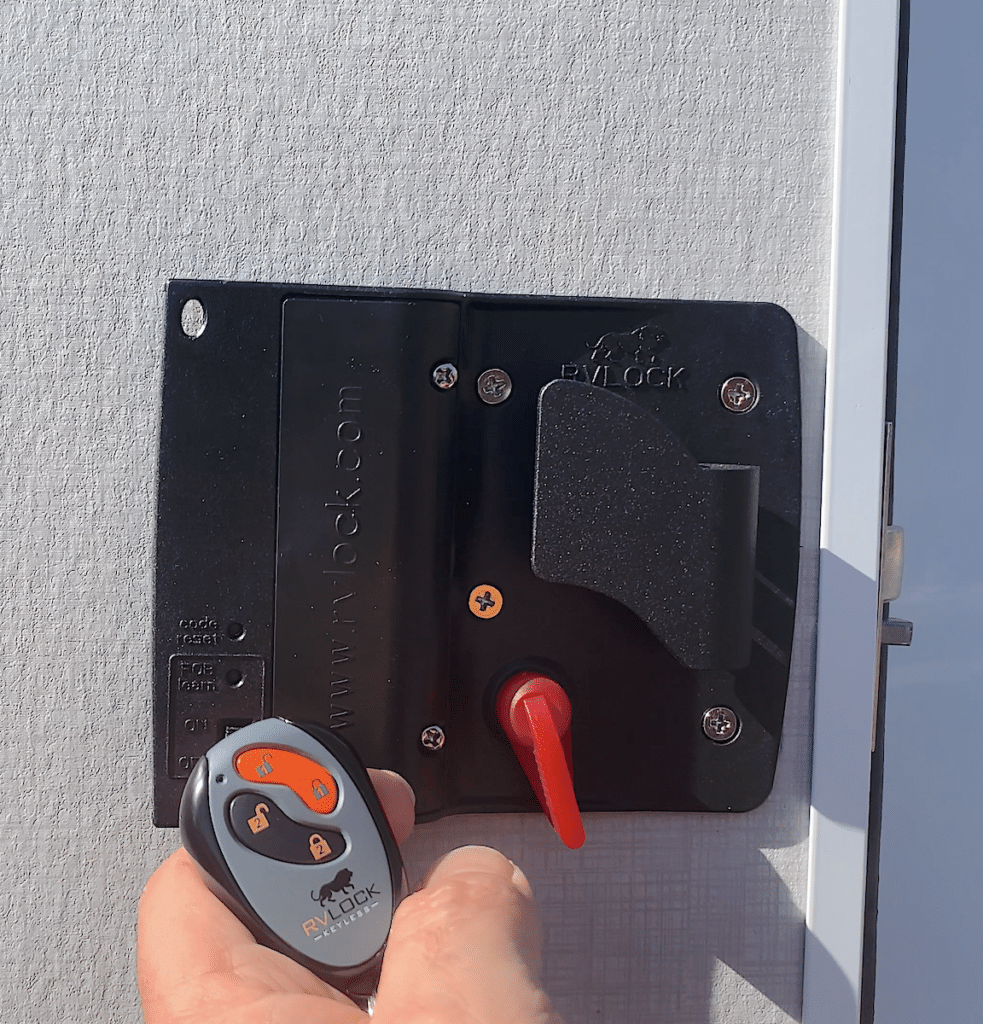 RV Lock Installation Step 7A
