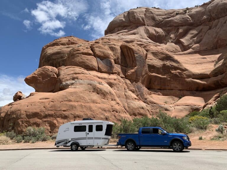 intact sol horizon rv with Ford F150 Tow Vehicle