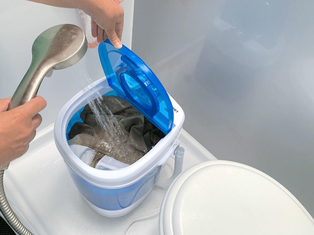 a portable washing machine