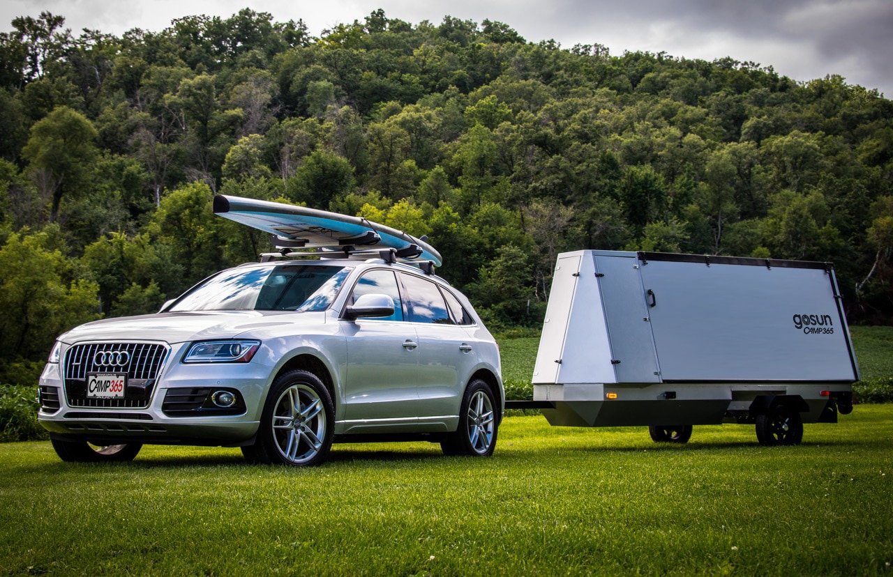 GoSun Camp365 Solar Powered Trailer for Off Grid Camping Couch Potato