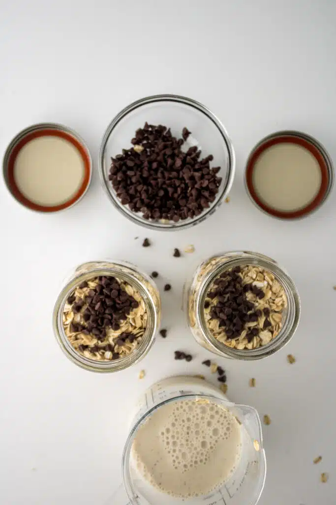 Cookie Dough Overnight Oats Step 4