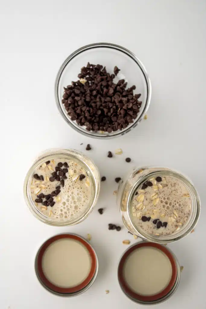 Cookie Dough Overnight Oats Step 5