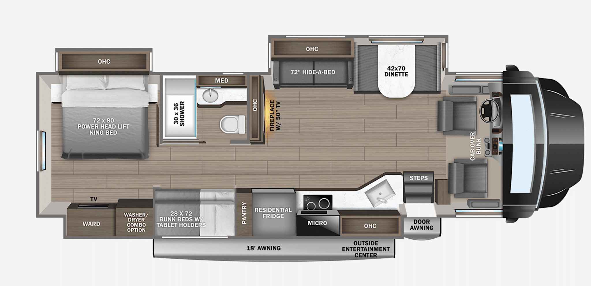 Class C RVs With a Washer and Dryer in 2023 Couch Potato Camping