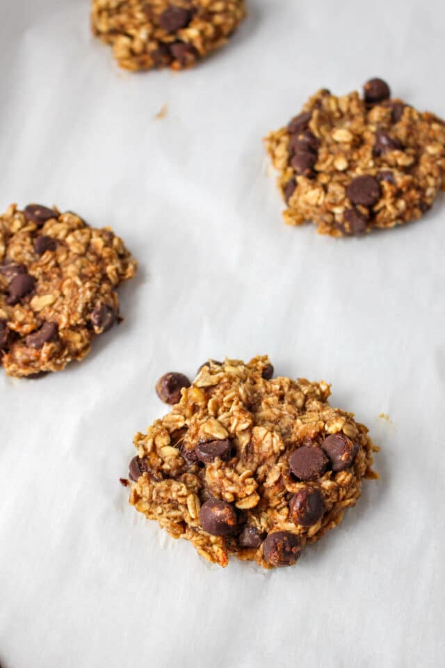 Banana Oatmeal Breakfast Cookies - Couch Potato Camping