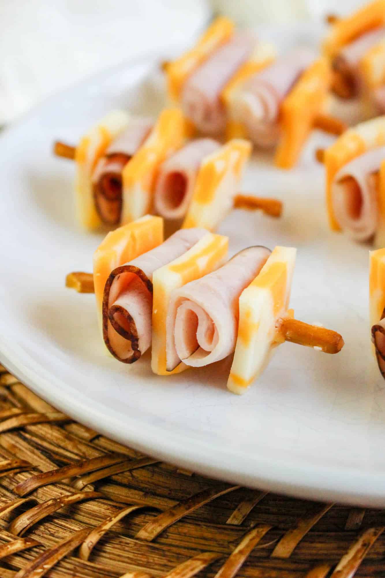 Ham and Cheese Skewers Couch Potato Camping