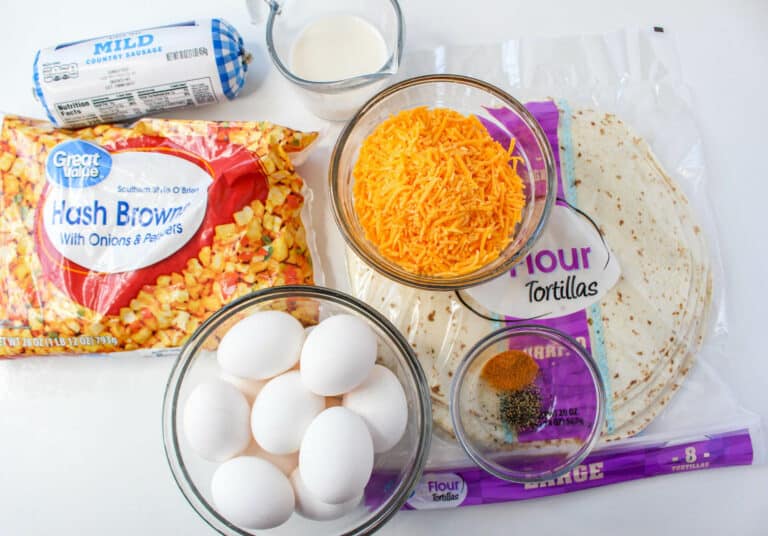 Slow Cooker Breakfast Burritos Couch Potato Camping