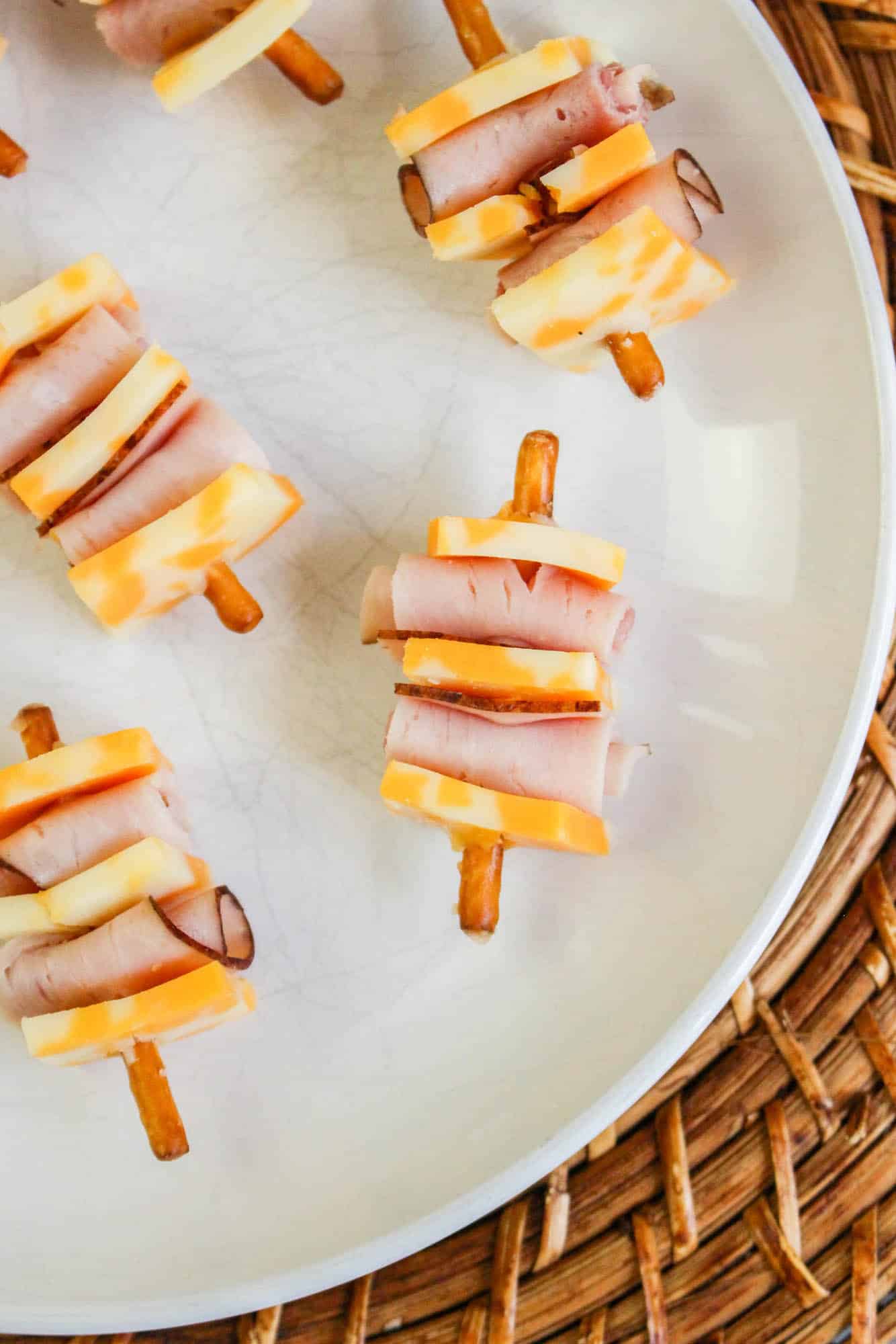 Ham and Cheese Skewers Couch Potato Camping