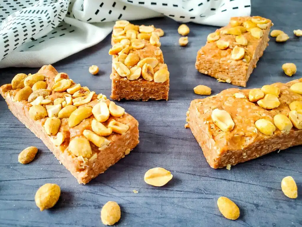 Peanut butter granola bars.