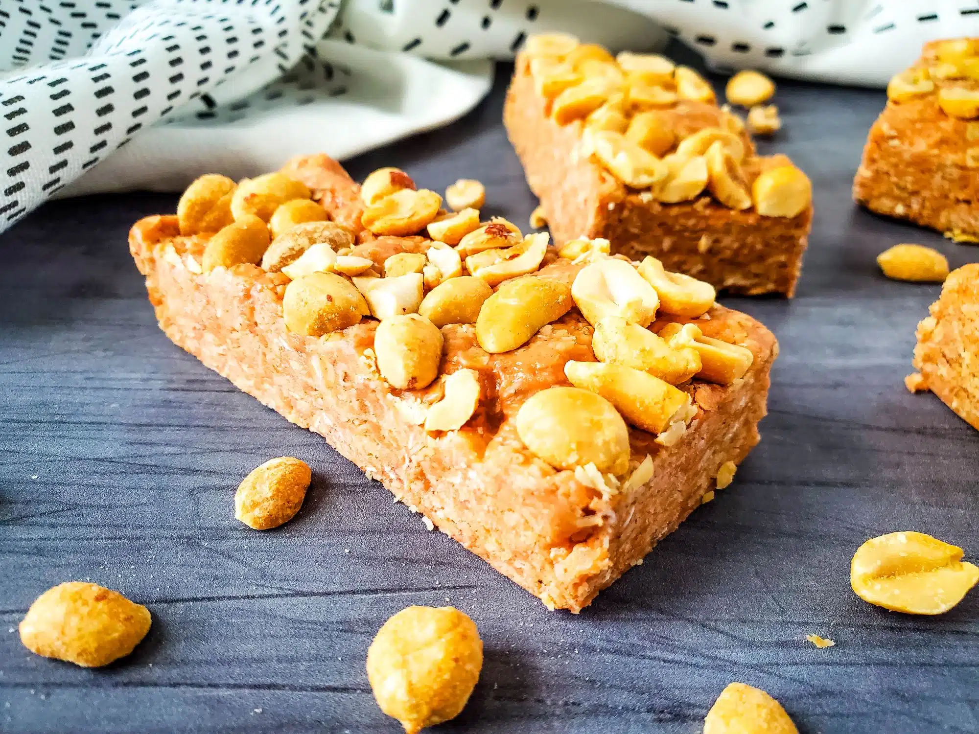 Peanut butter granola bars.