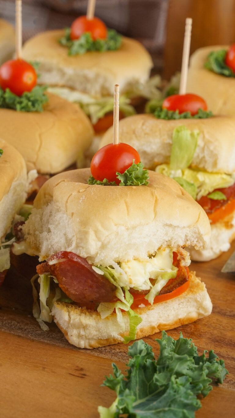 Easy BLT Sliders