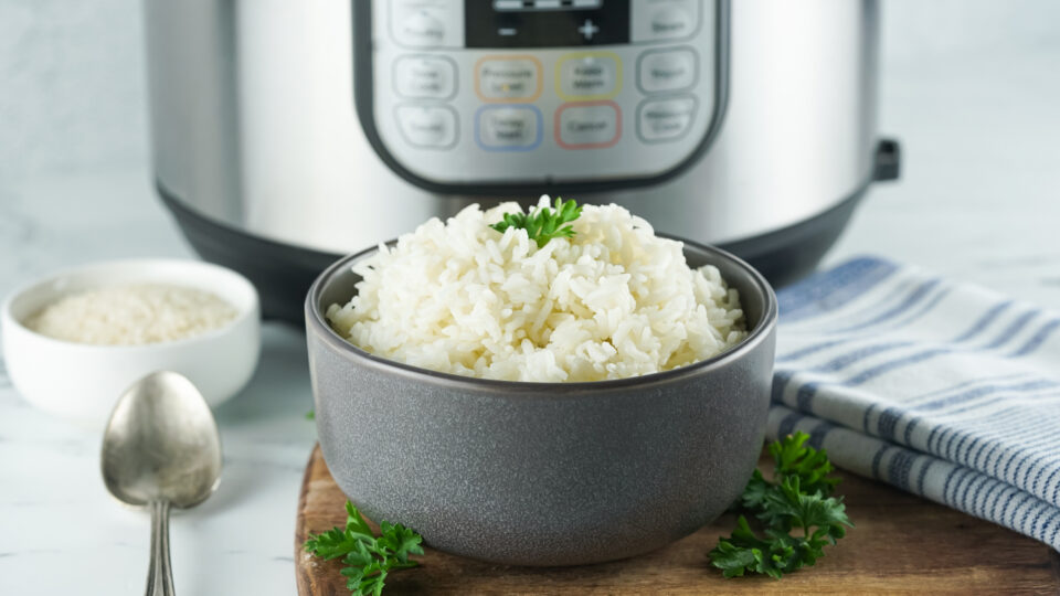 Instant Pot Rice Making Instant Pot Rice - Couch Potato Camping